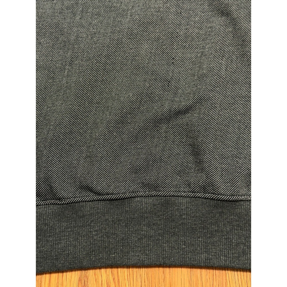 What Crewneck Sweatshirt Mens 3XL Thankful Embroidered Elbow Patch Heavyweight - Picture 7 of 13